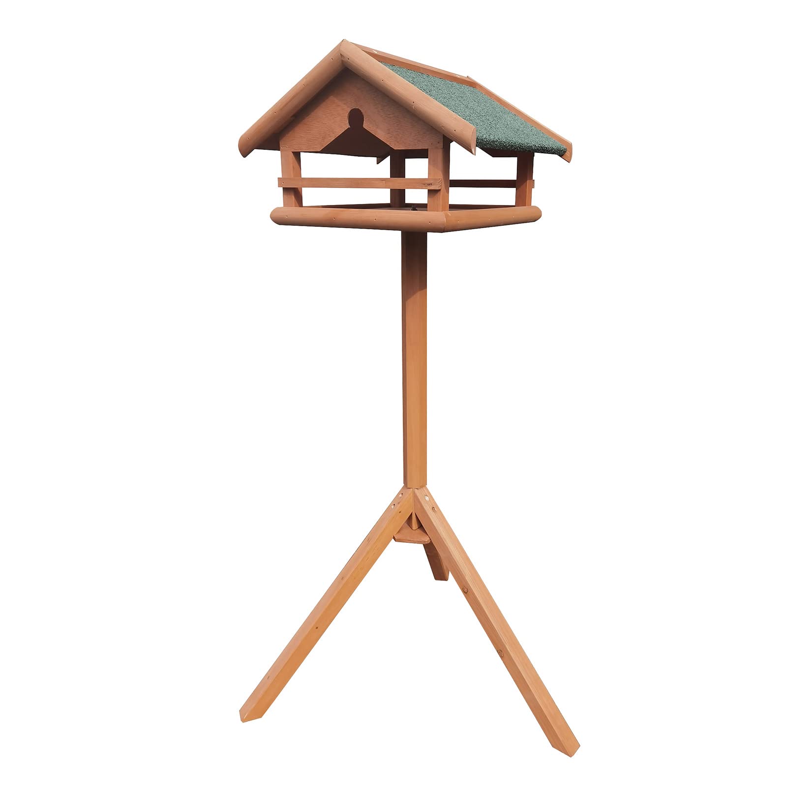 Wiltec Toboli Mangiatoia Uccelli Legno 119 cm Tipo 4