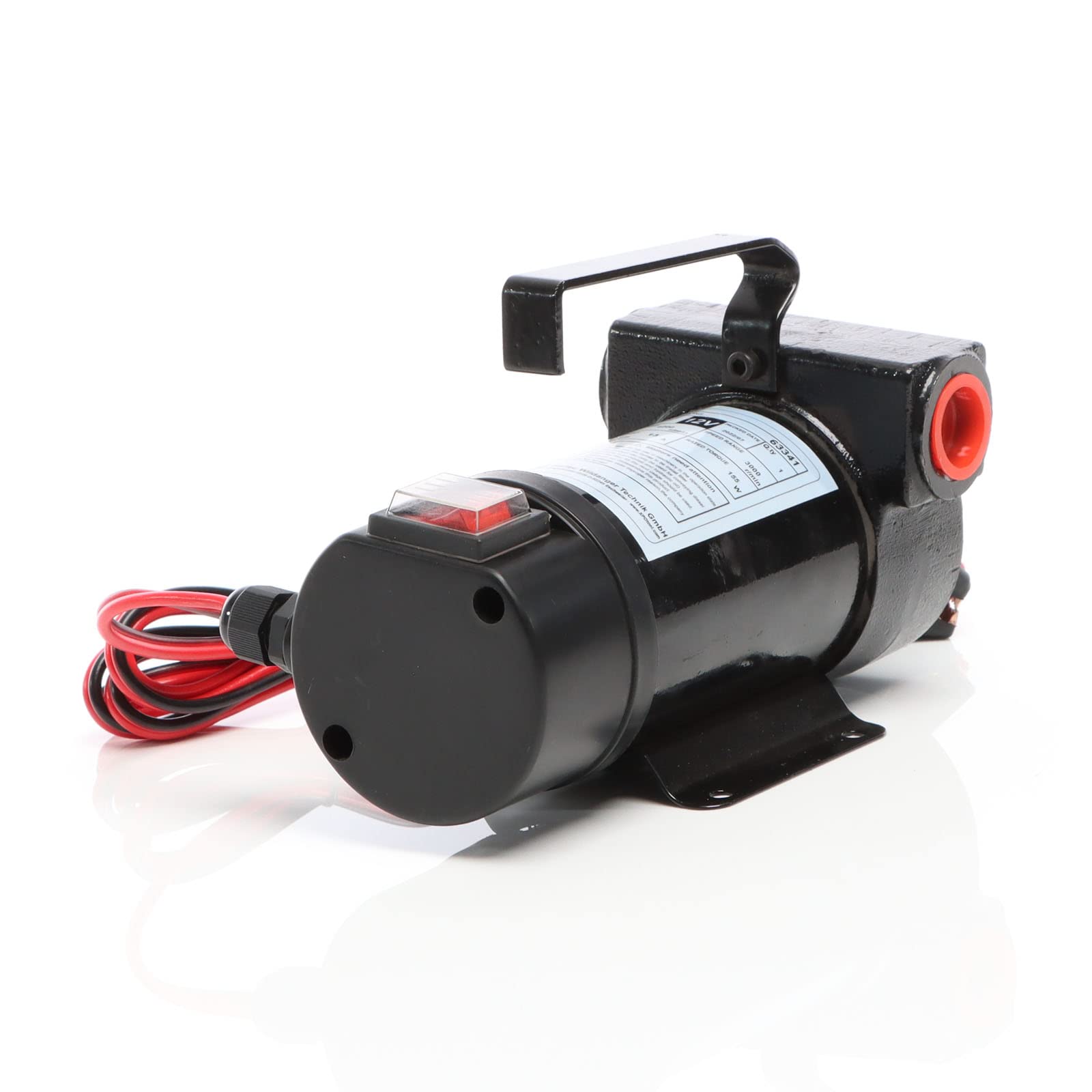 XPOtool Pompa Diesel Elettrica 12V 2400 l/h 10m