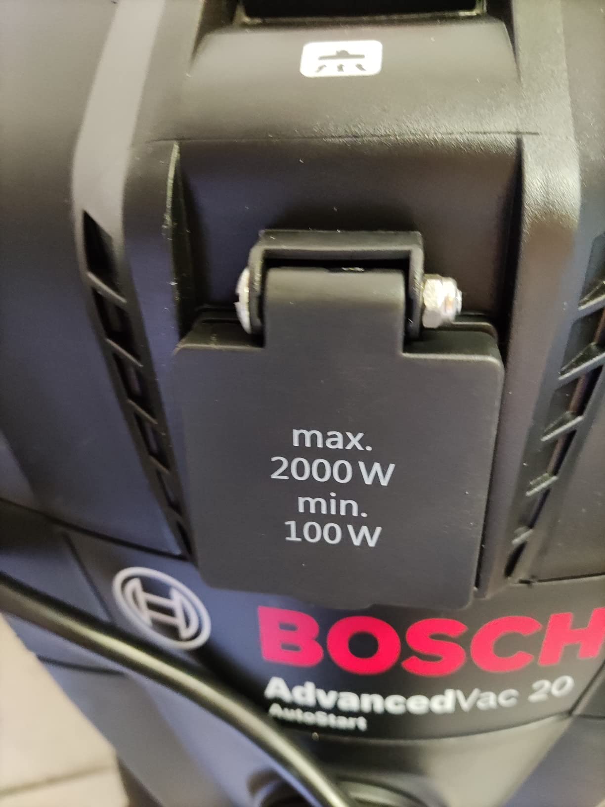 Bosch AdvancedVac 20 aspiratore 20L Set Standard 1200W