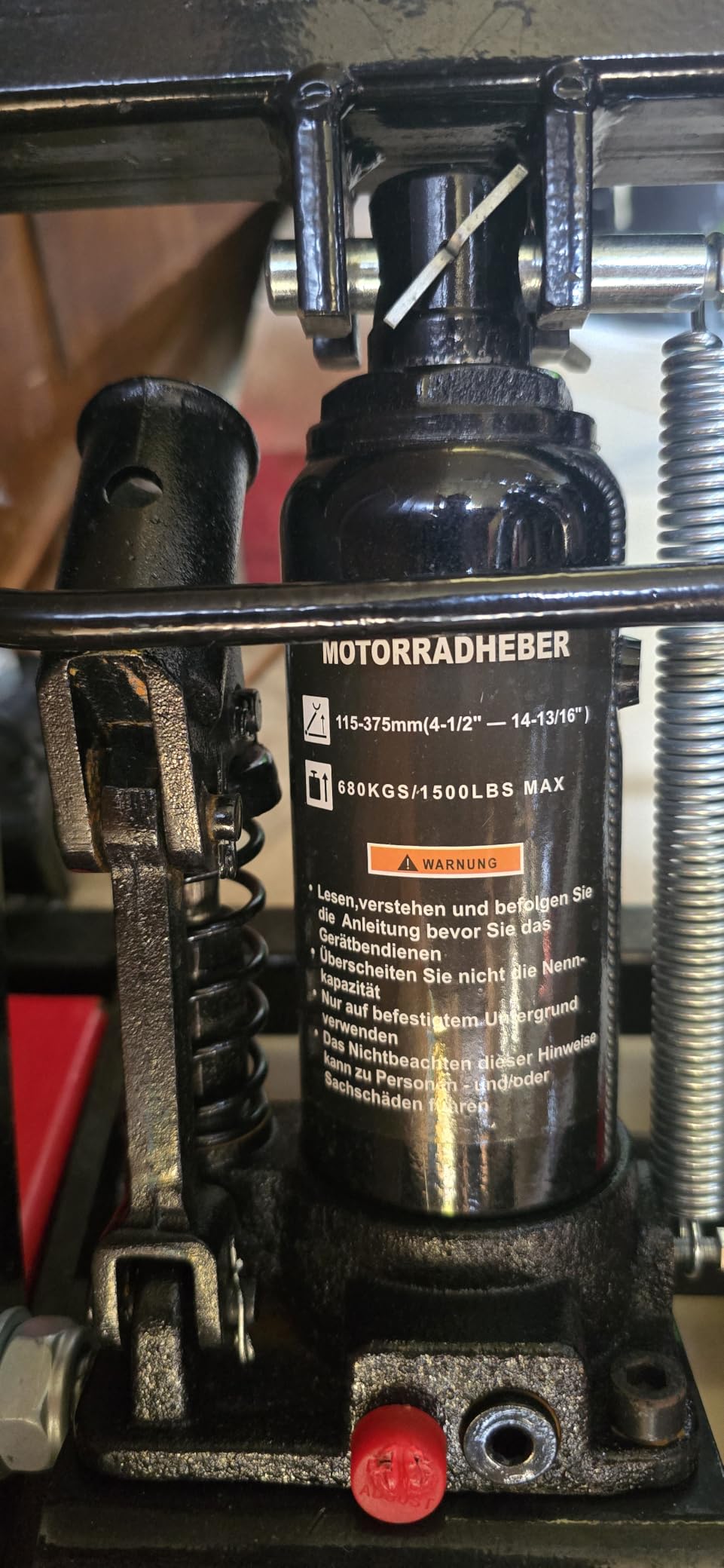 Wiltec 50799 cilindro idraulico ricambio sollevatore moto