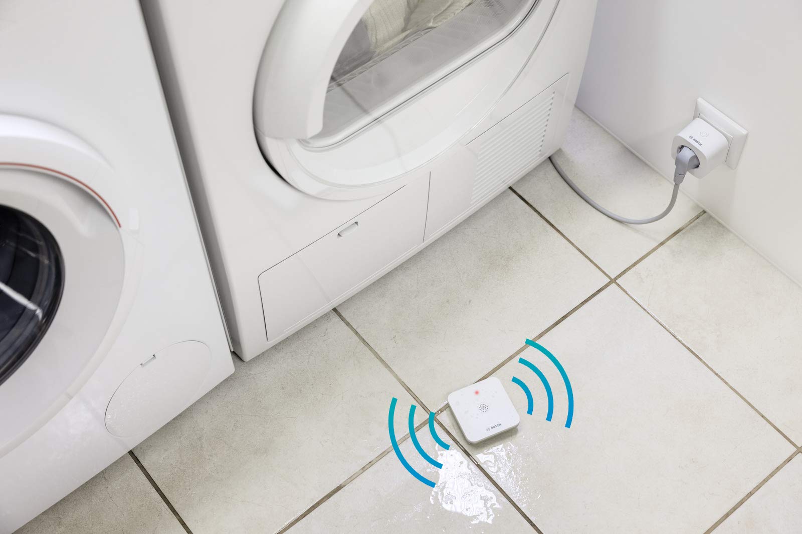 Bosch Smart Home Rilevatore Perdite Acqua Compatto