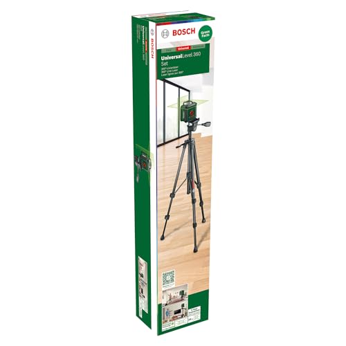 Bosch UniversalLevel 360 Livella Laser Verde con Treppiede