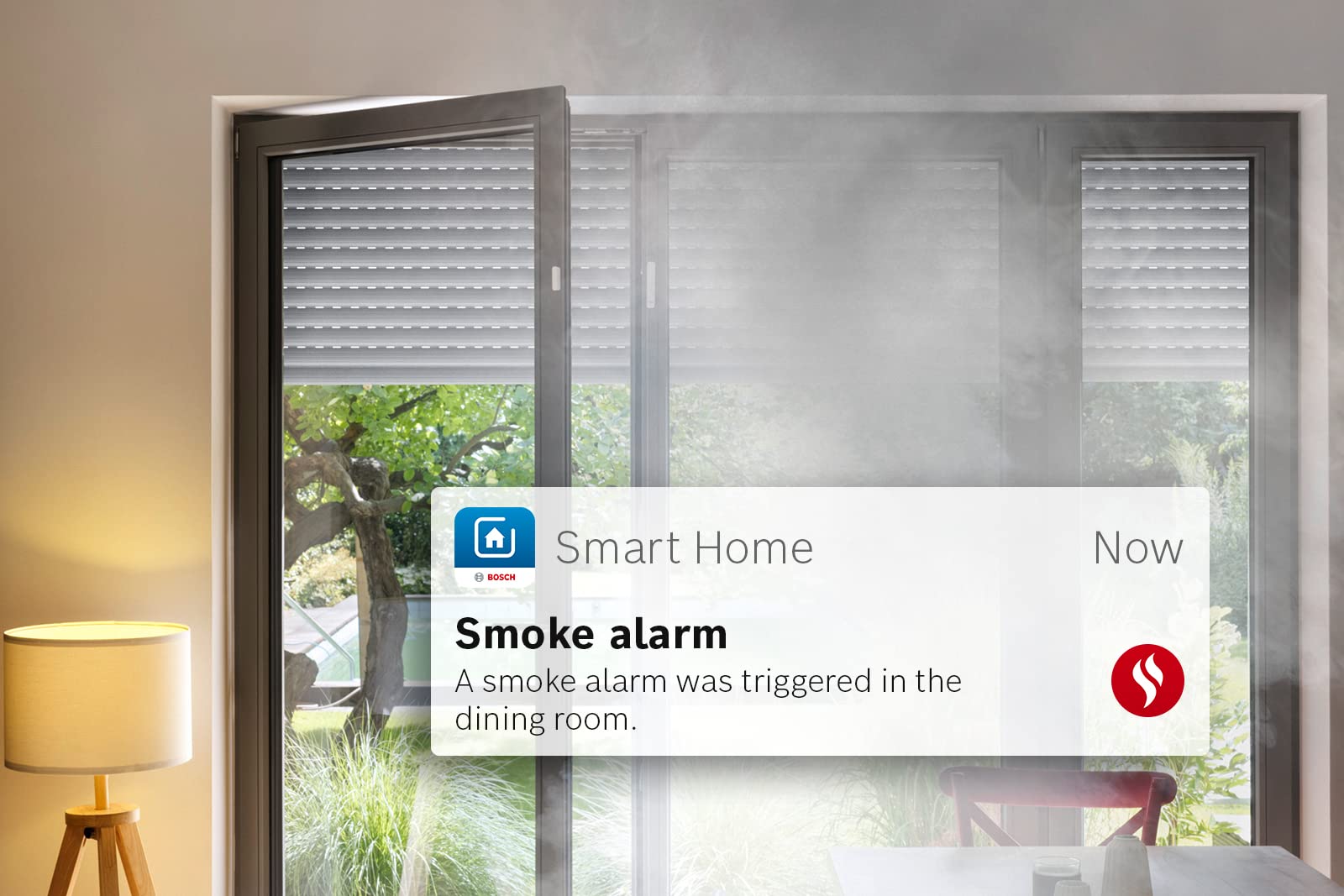 Bosch Smart Home Rilevatore di Fumo II set 3 pezzi con app