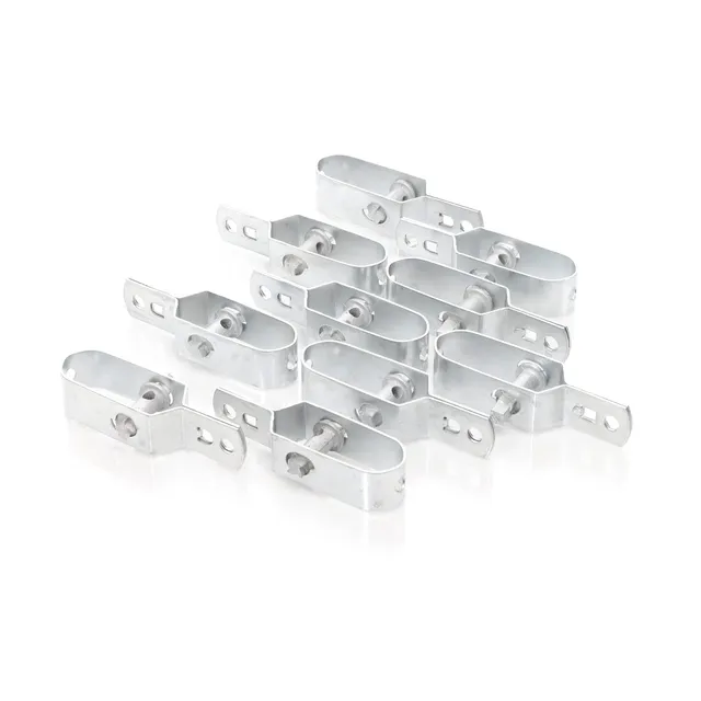 Wiltec tenditore filo zincato set 10 pezzi recinzione fino 4 mm