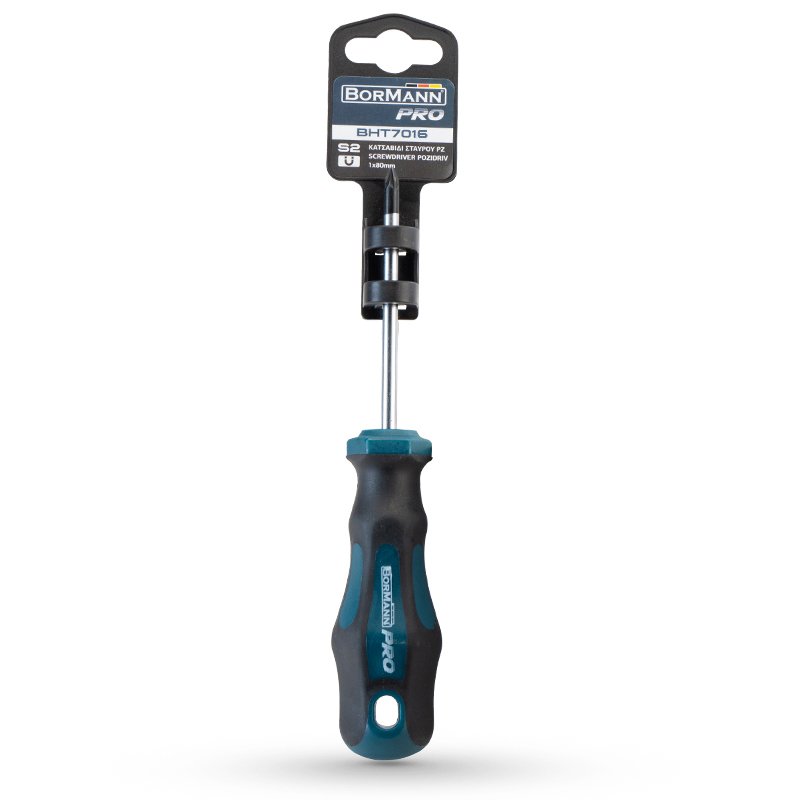 Bormann Cacciavite Pozidriv 3x150mm S2 Magnetico