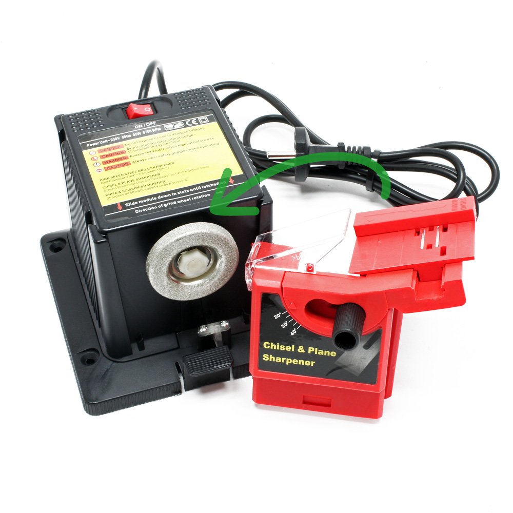 Wiltec Rettificatrice Universale 65 W affilatrice punte trapano