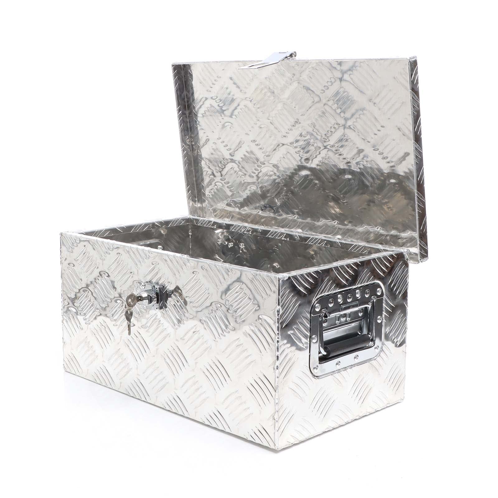 Wiltec XPOtool Cassetta Alluminio 50,8cm Silver con Chiave