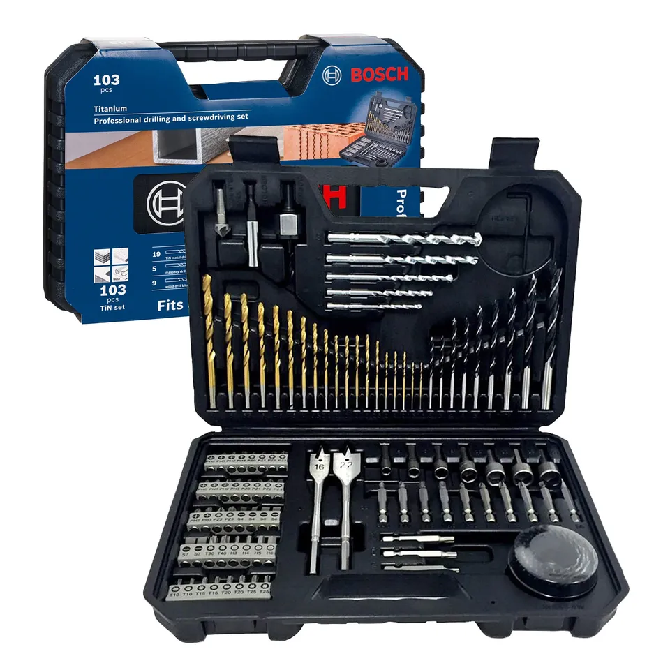Bosch Professional Set 103 Pezzi Punte e Bit PRO