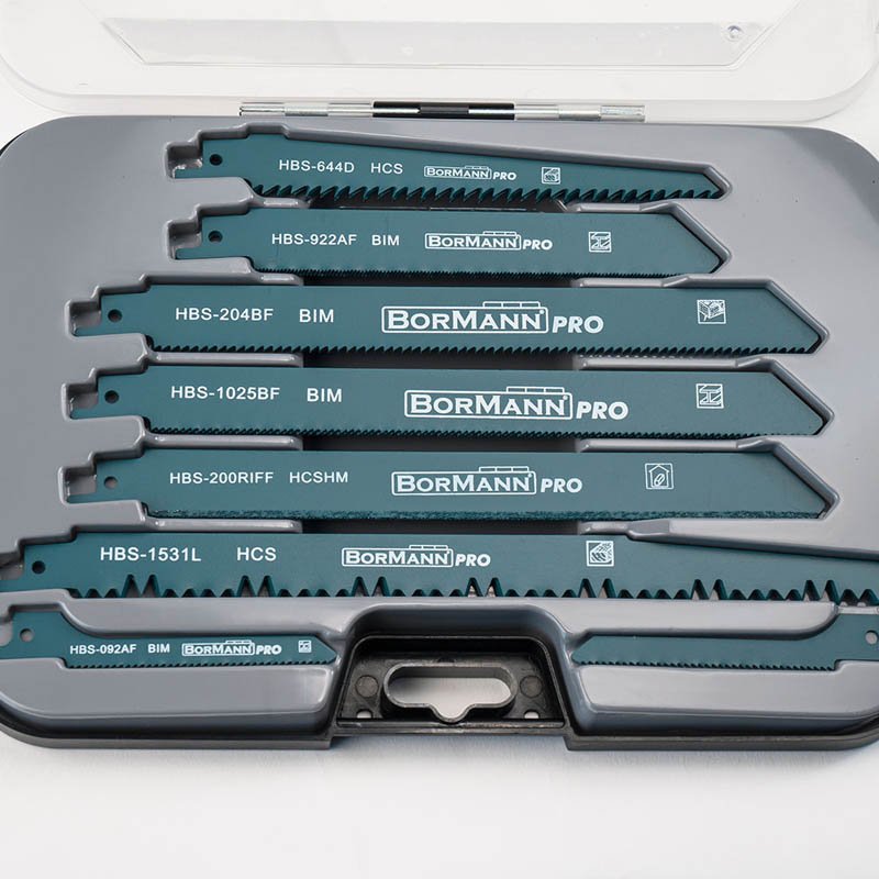 Bormann Set 18 Lame per Seghetto Alternativo Gattuccio