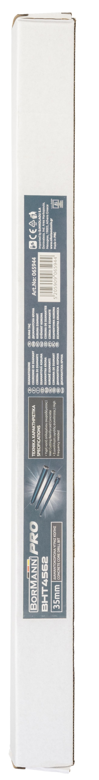 Bormann Foretto Diamantato 35x450mm 1/2 BSP a Umido