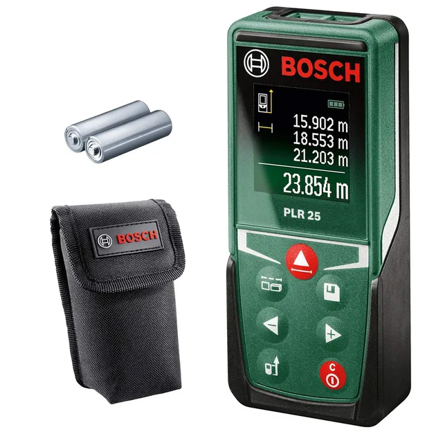 Bosch PLR 25 distanziometro laser 25 m +/-2 mm