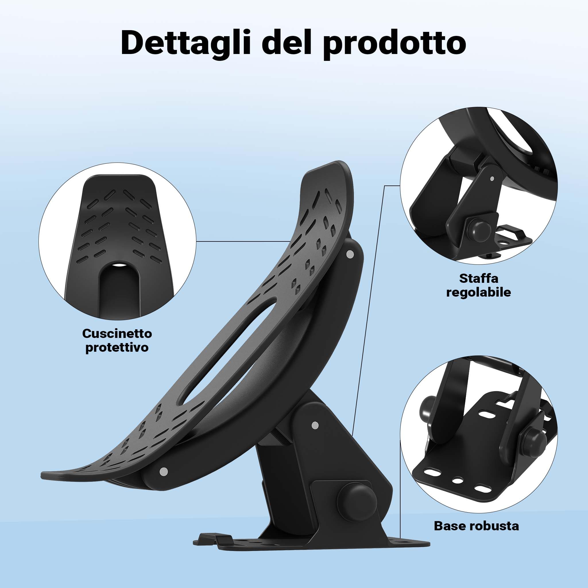 Wiltec staffe portakayak auto 70 kg con cinghie