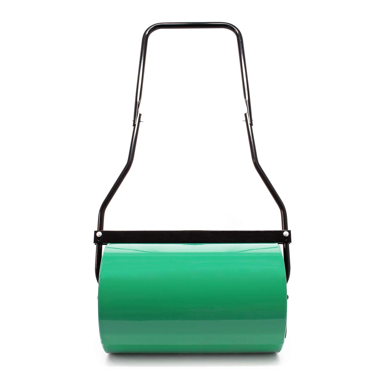 Wiltec Rullo giardino 50cm 40L metallo con raschietto
