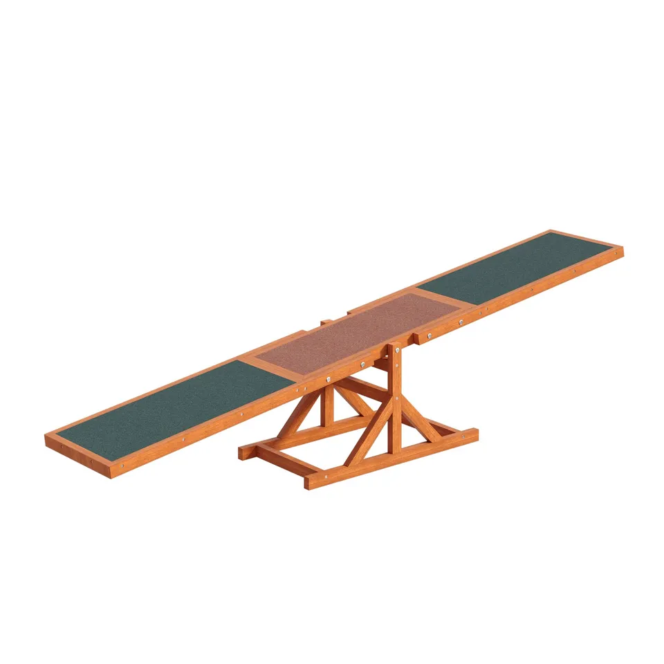Wiltec Bascula Agility Dog altalena cani 180 cm antiscivolo