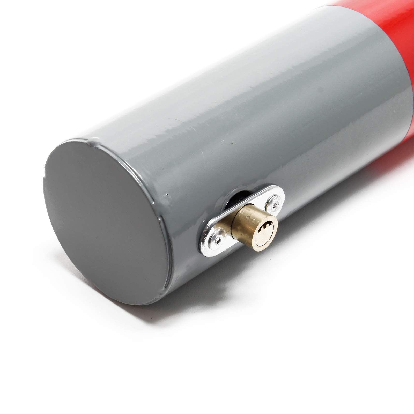 Wiltec Dissuasore Parcheggio Pieghevole 705 mm con Chiave