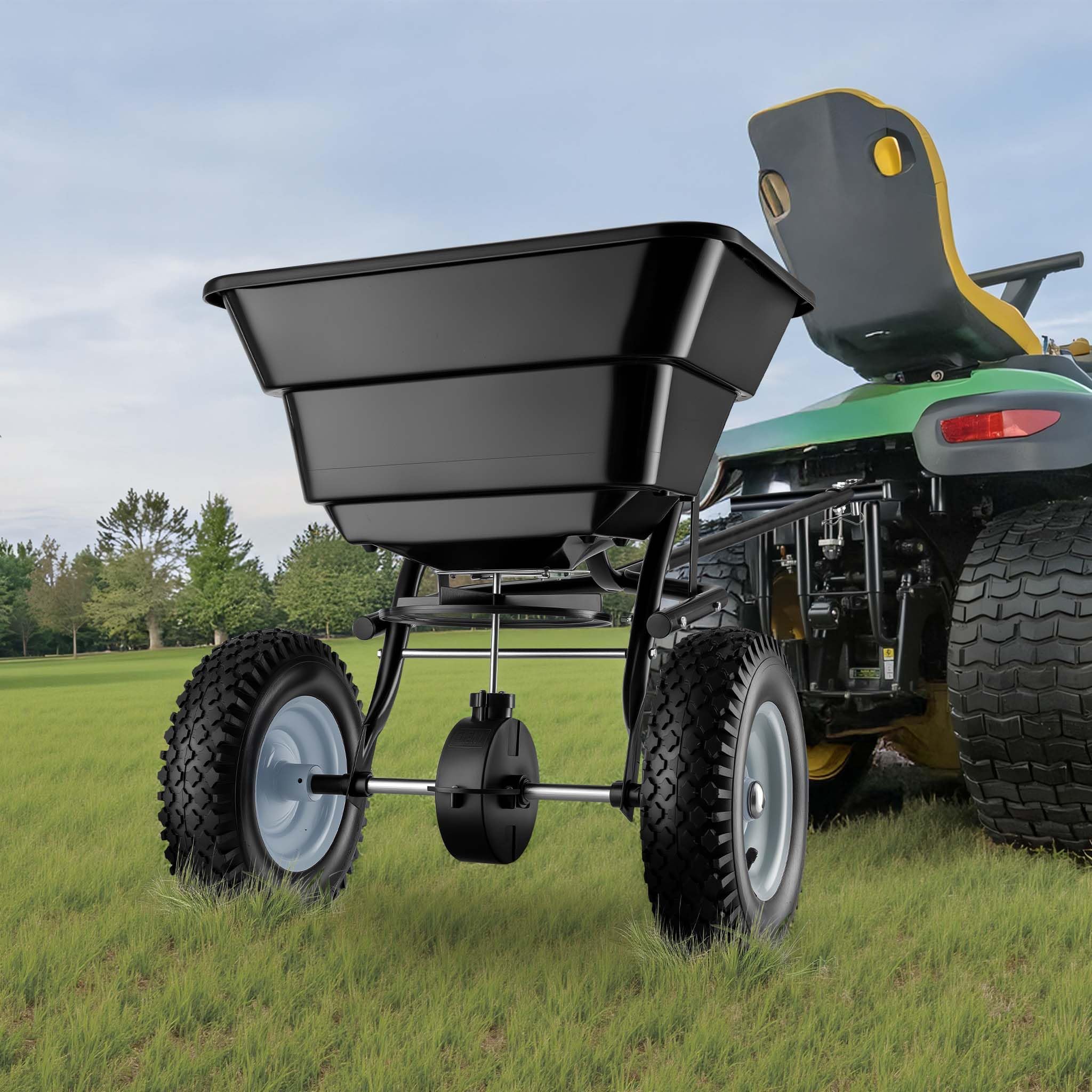 Wiltec GT1507 Carrello Spandiconcime Trainato 29L