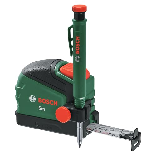 Bosch Metro nastro 5 m Auto-Lock + matita fori profondi