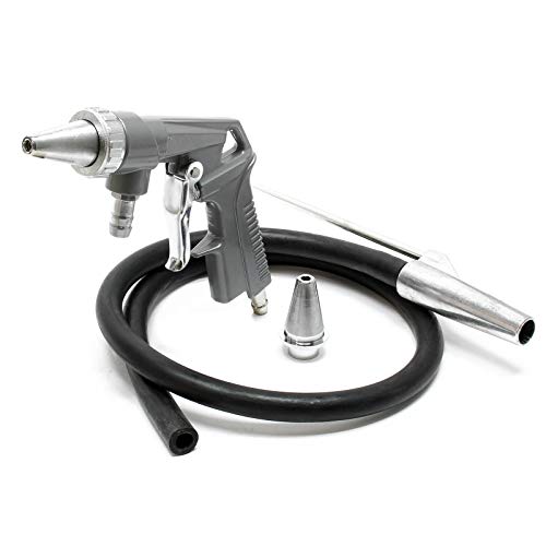 Wiltec Pistola sabbiatrice 6,3 bar con ugello e tubo