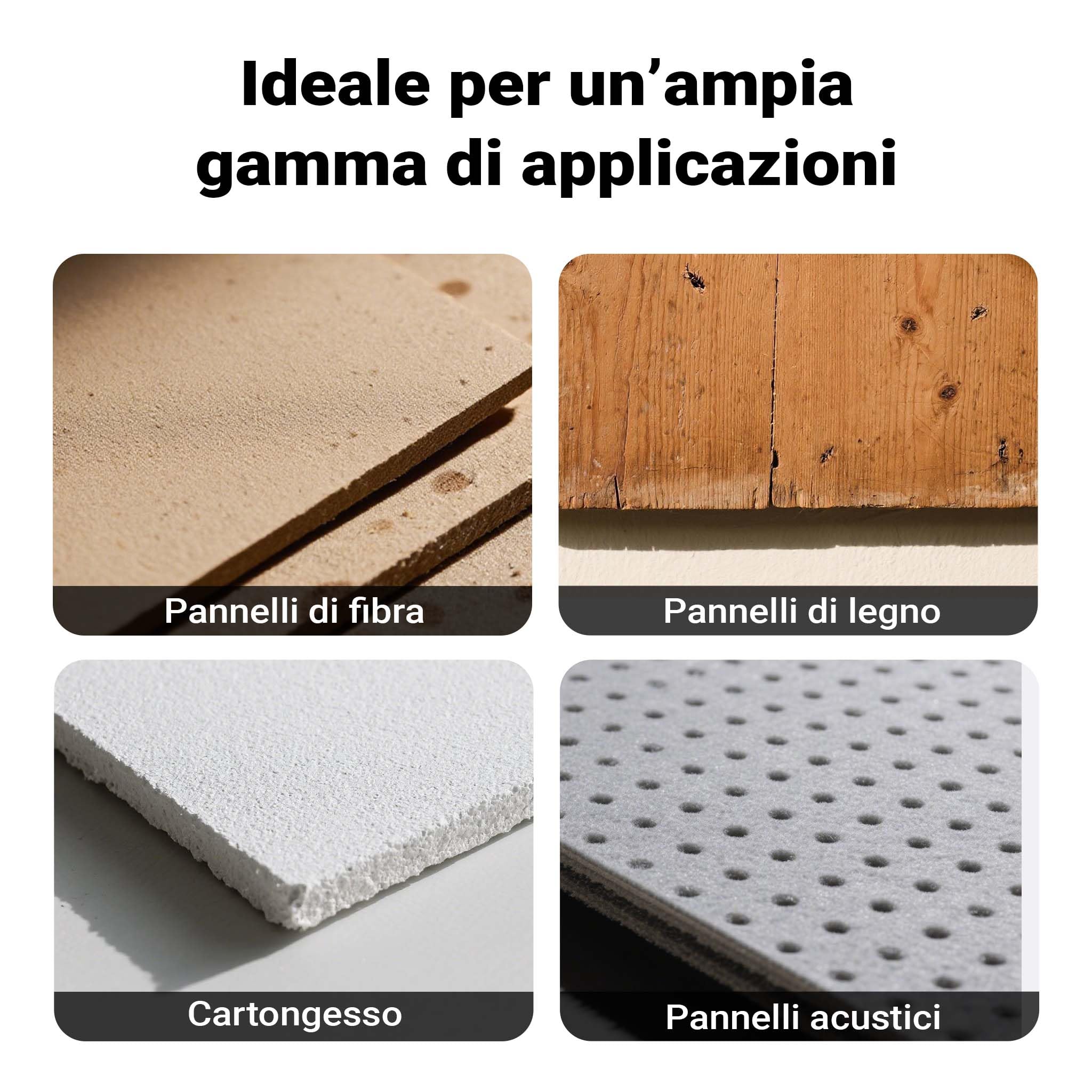 Wiltec Pialla Cartongesso 250 mm con Lama Ricambio