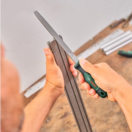 Bosch Set Lime 3 pezzi acciaio 200 mm taglio medio