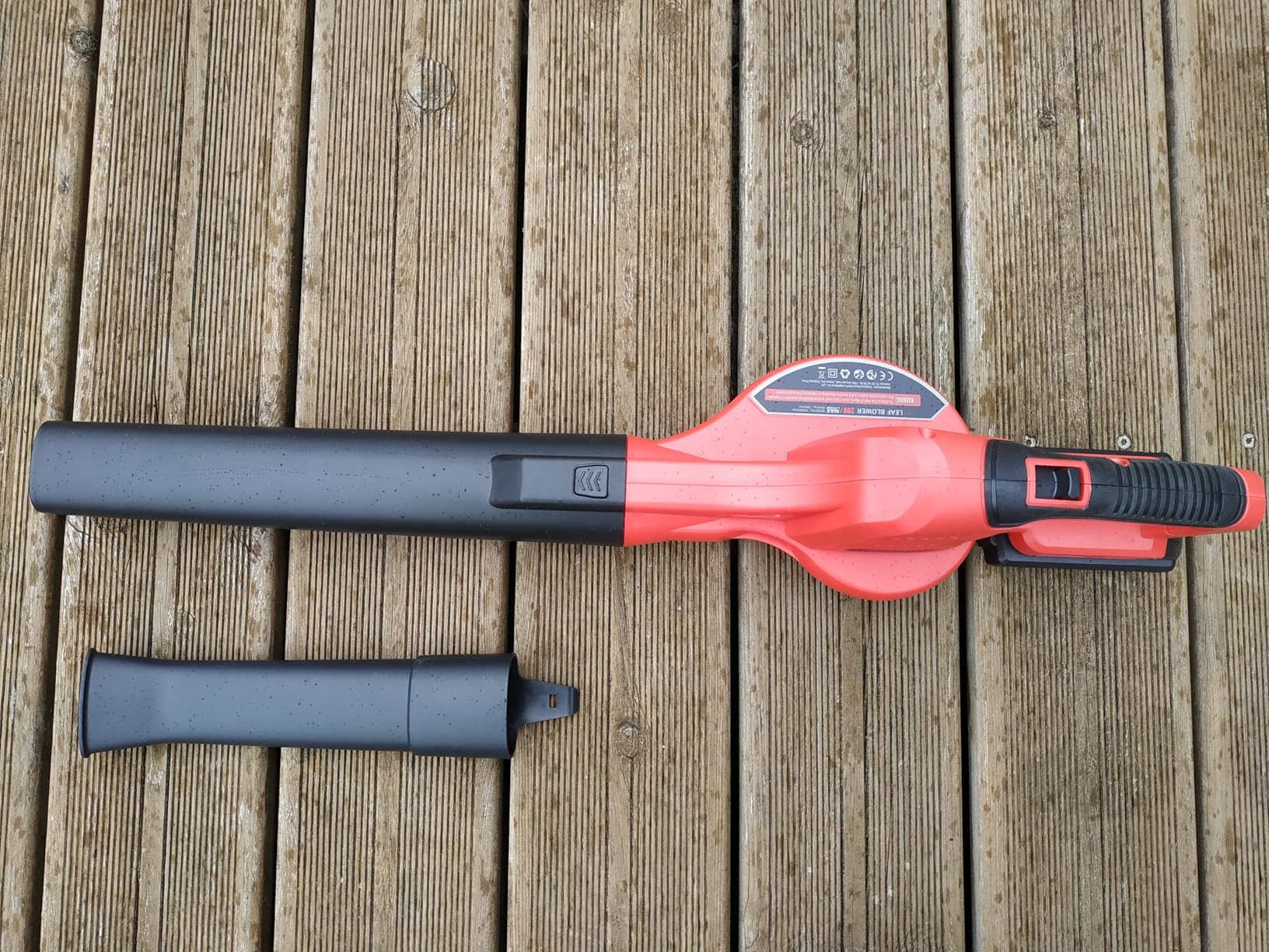 Weytoll Soffiatore foglie 20V 2.0Ah 2 velocita