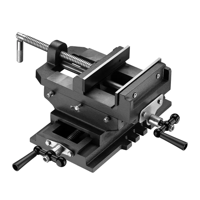 Wiltec Morsa Croce Trapano 150mm 2 Assi XY