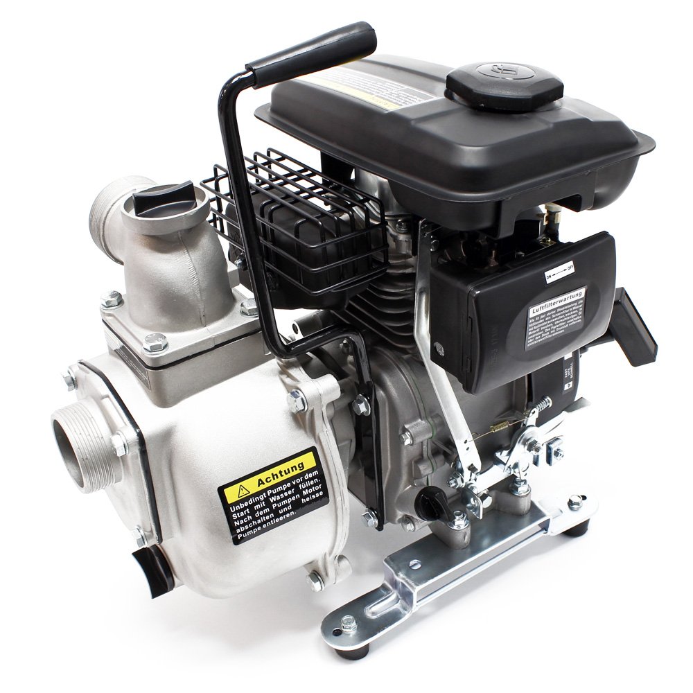 Wiltec motopompa benzina 9m3/h 20m 50mm giardino