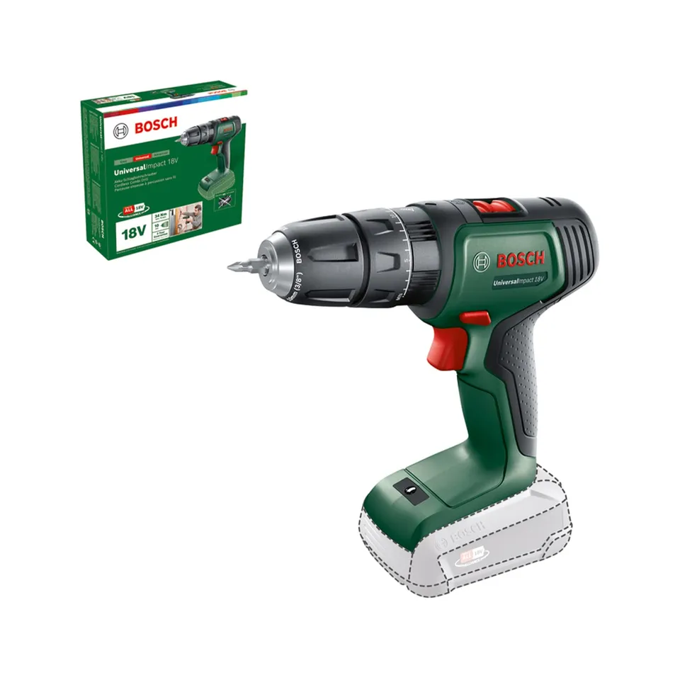 Bosch UniversalImpact 18 trapano battente 18V senza batteria