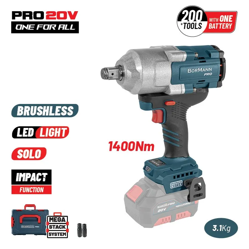 Bormann Pro BBP5391CA Avvitatore a Impulsi 20V 1400Nm Solo