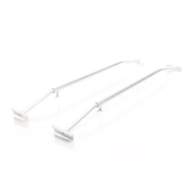 Wiltec Staffe Telo Rimorchio 2pz 100-145cm Alluminio
