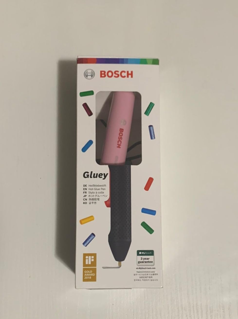 Bosch Gluey Evergreen Penna Colla Verde +20 Stick