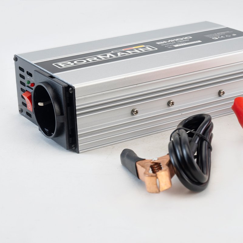 Bormann Inverter Auto 12V-220V 1000W USB Schuko