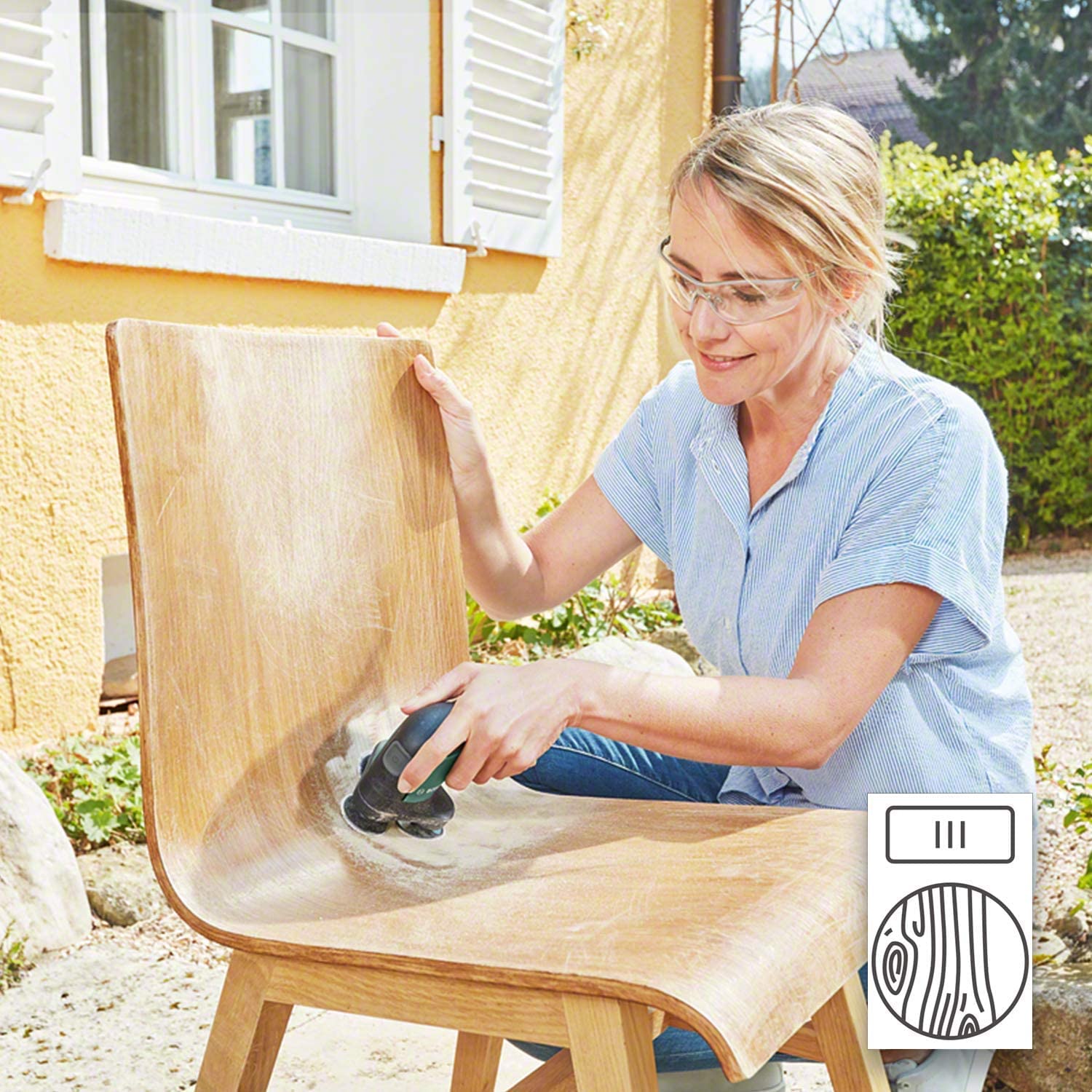 Bosch EasyCurvSander 12 levigatrice 12V solo corpo curve