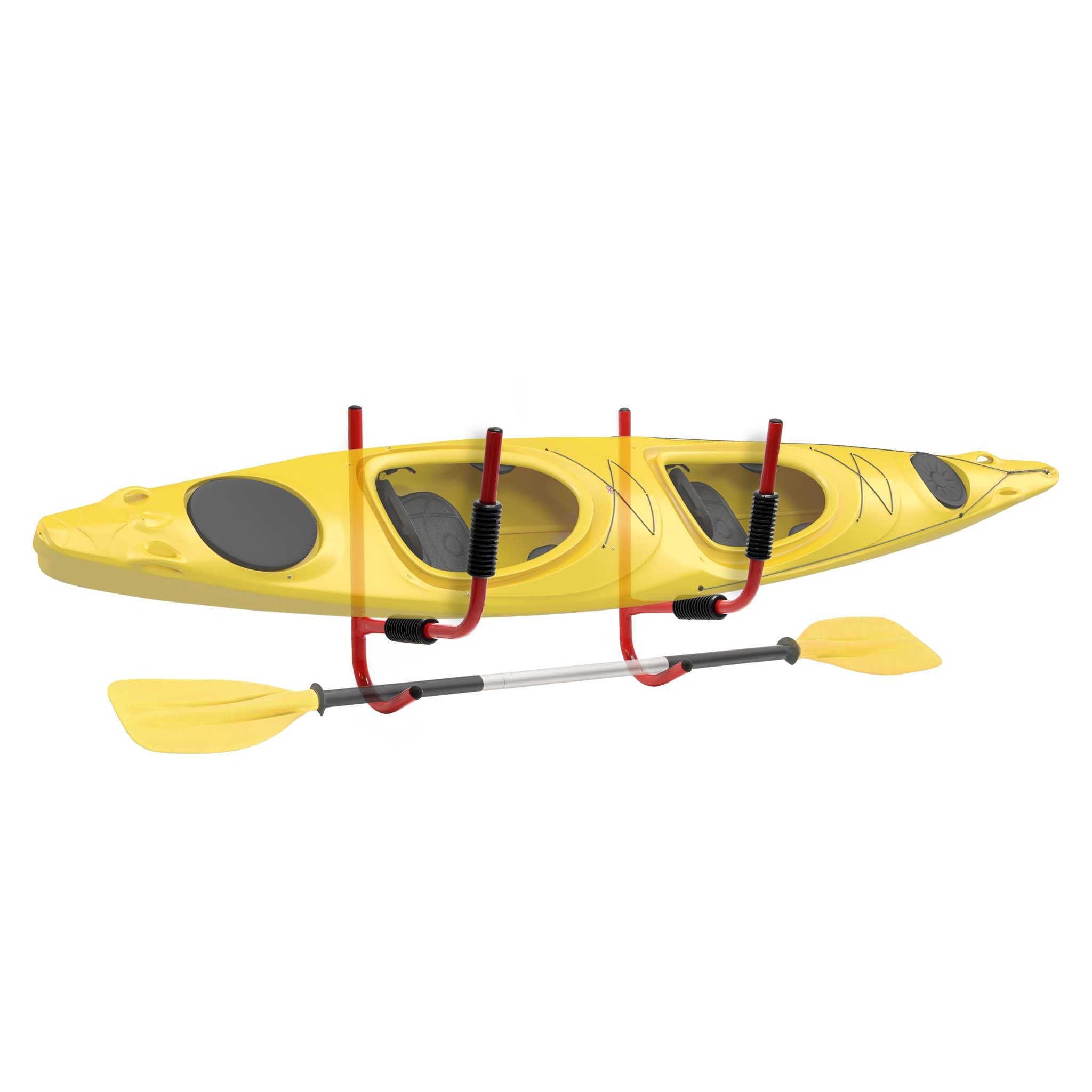 Wiltec Supporto parete kayak 80 kg acciaio