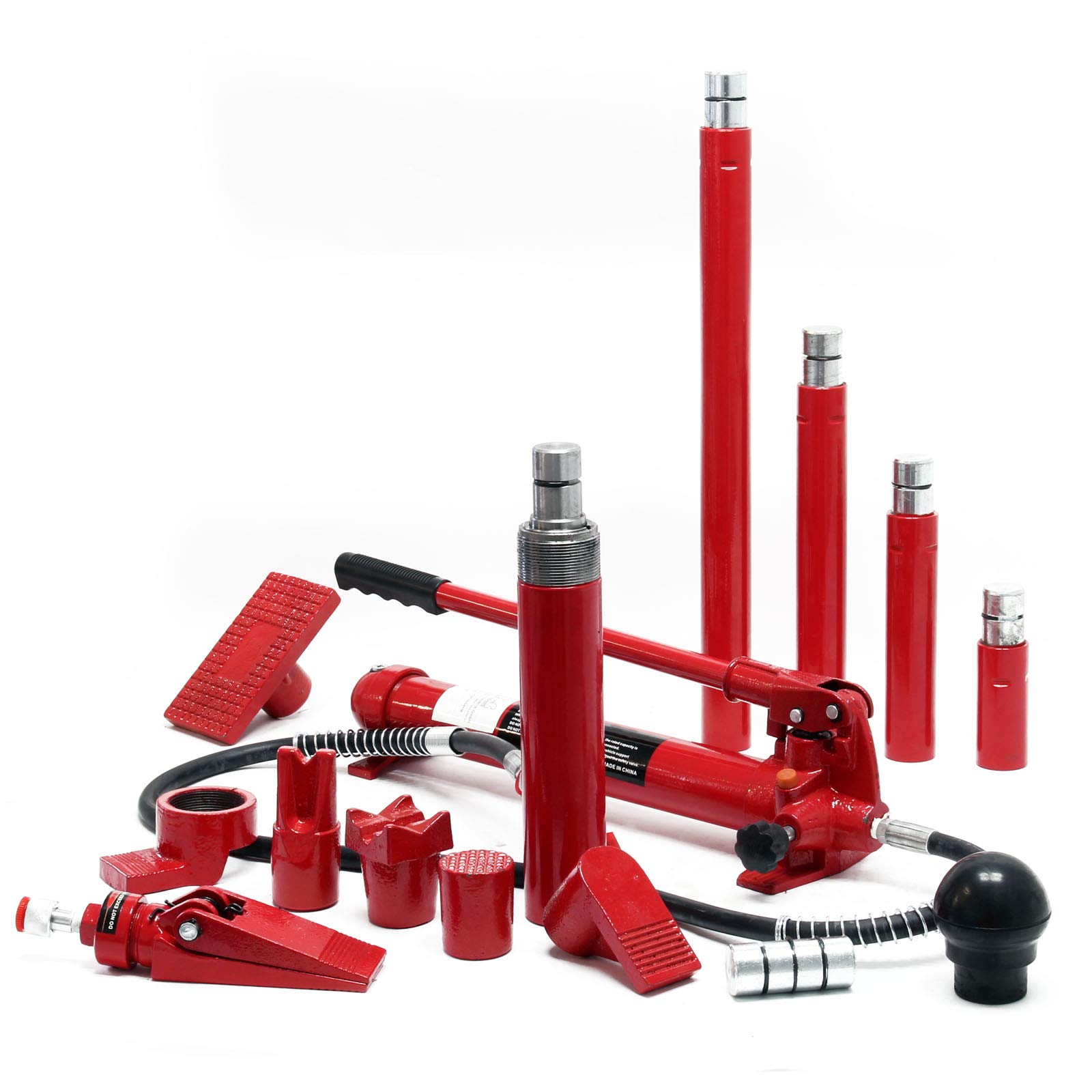 Wiltec Kit Idraulico Carrozzeria 10 t con Valigetta Accessori