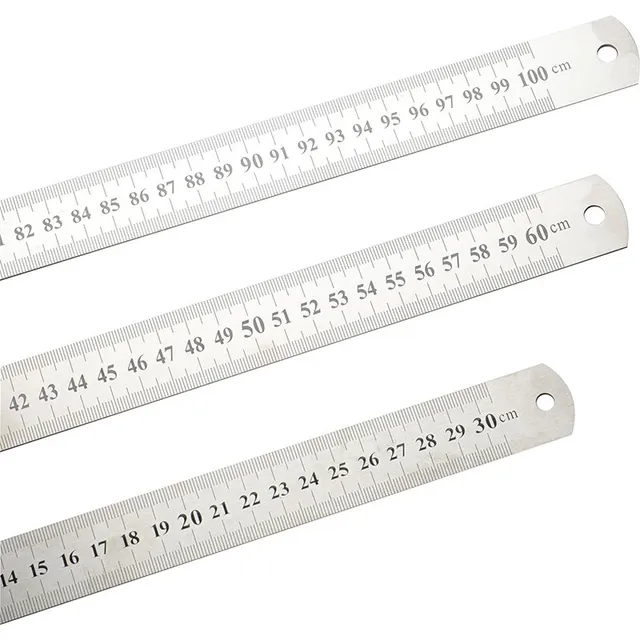 Bormann righello acciaio inox 30 cm misurazione precisa