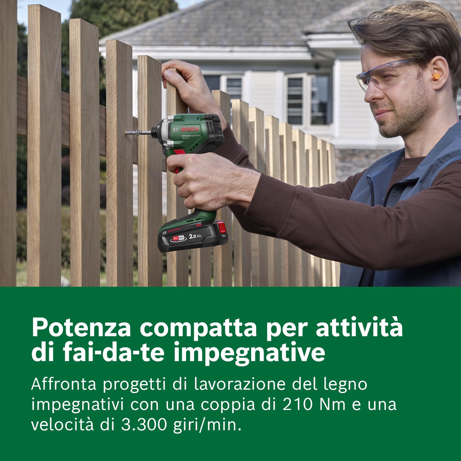 Bosch UniversalImpactDrive 18V-210 Avvitatore Senza Batteria