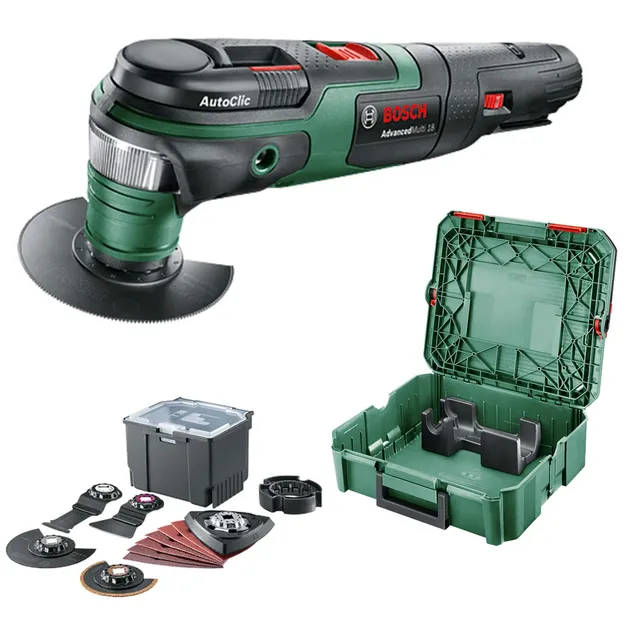 Bosch AdvancedMulti 18 multiutensile 18V senza batteria SystemBox