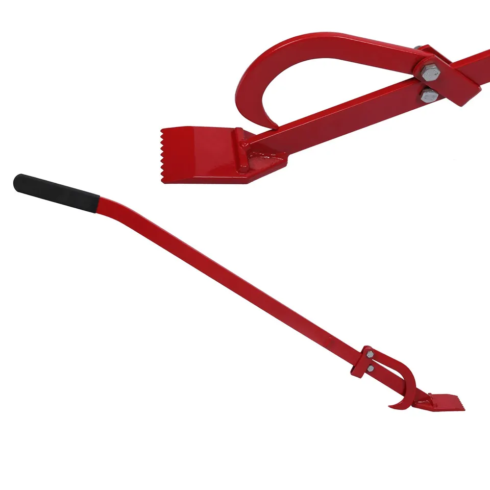 Wiltec Giratronchi leva 120 cm per tronchi 540 mm