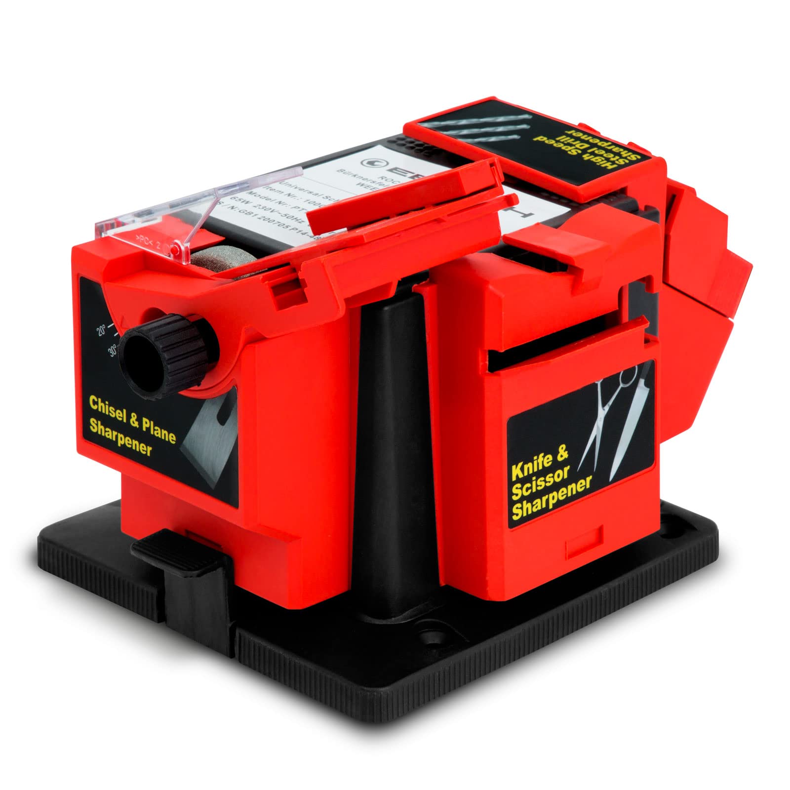EBERTH Stazione Affilatura Universale 65W 6000 giri/min 3 in 1