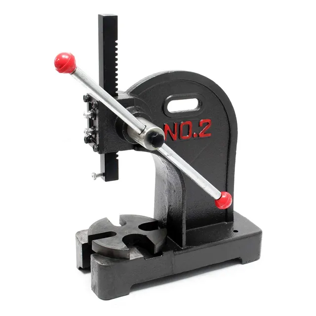 Wiltec Pressa Manuale Cremagliera 2t Banco Ghisa