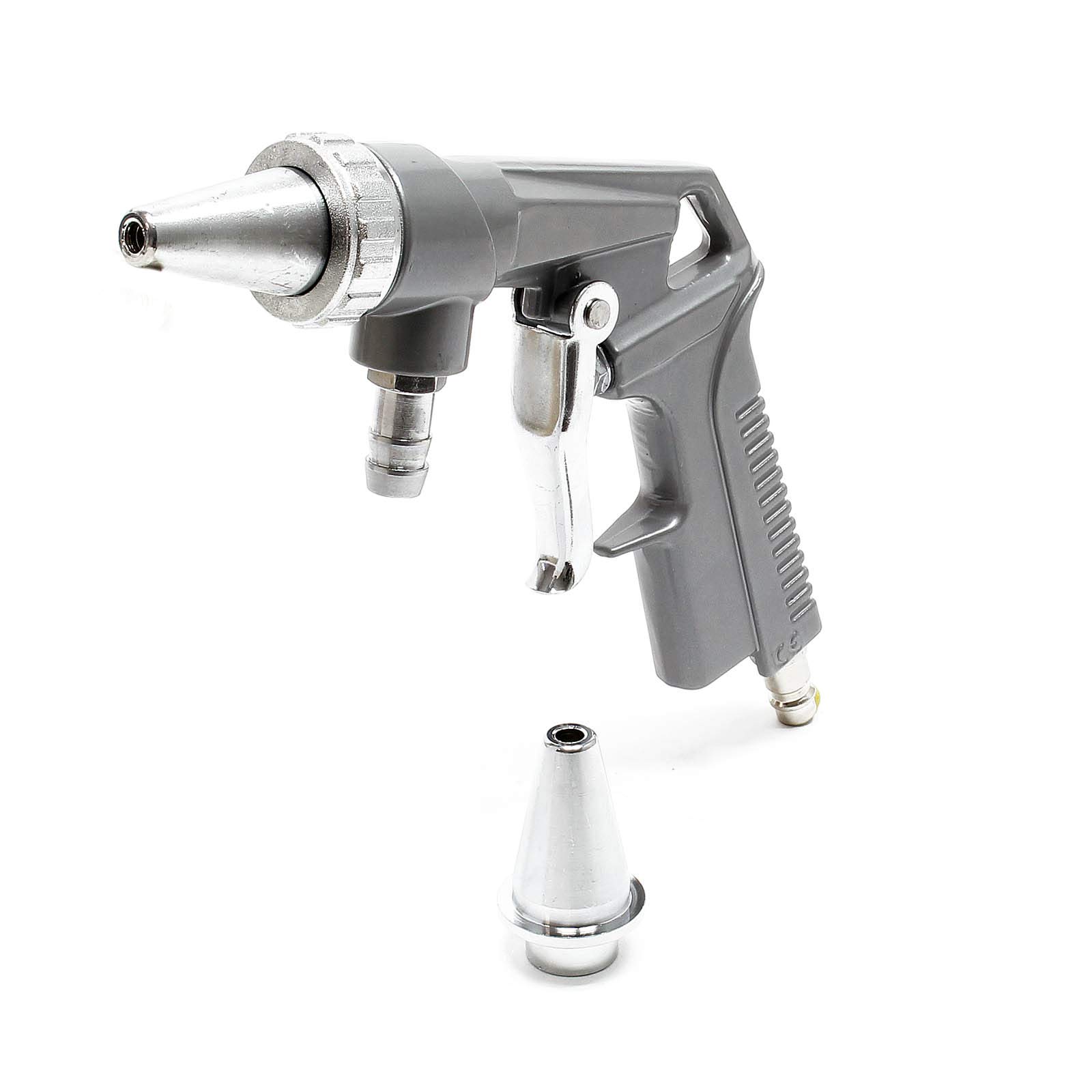 Wiltec Pistola sabbiatrice 6,3 bar con ugello e tubo