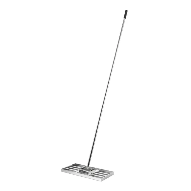 Wiltec Rastrello Livellante M 25x75 cm in Acciaio Inox