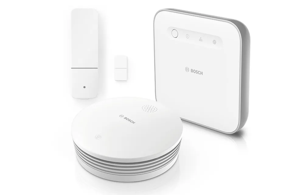Bosch Smart Home G2524H Kit Antifurto con Rilevatore Fumo