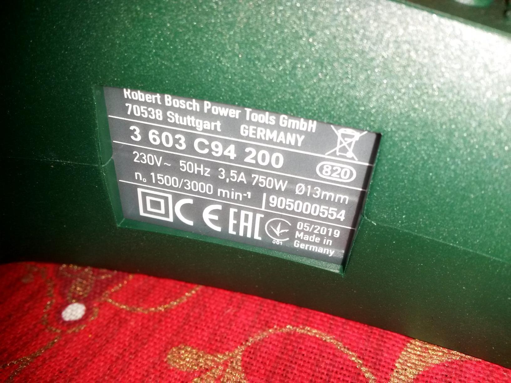 Bosch PBH 3000-2 FRE Martello perforatore SDS-plus 750 W