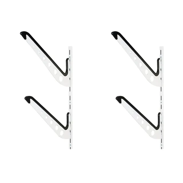 Wiltec Supporto muro surf sci 2 livelli 30 kg ripiano
