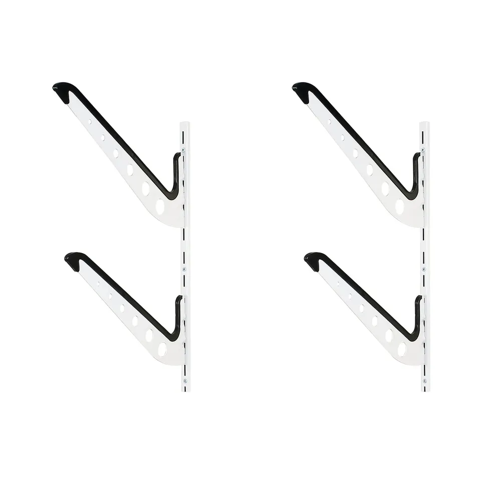 Wiltec Supporto muro surf sci 2 livelli 30 kg ripiano