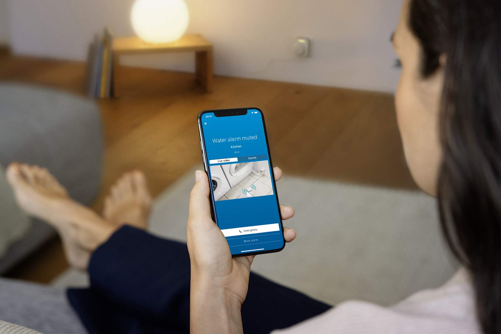 Bosch Smart Home Rilevatore Perdite Acqua Compatto