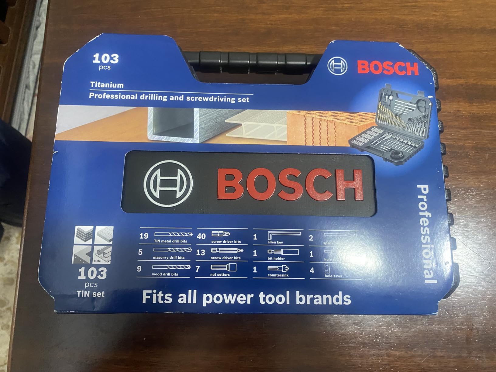 Bosch Professional Set 103 Pezzi Punte e Bit PRO