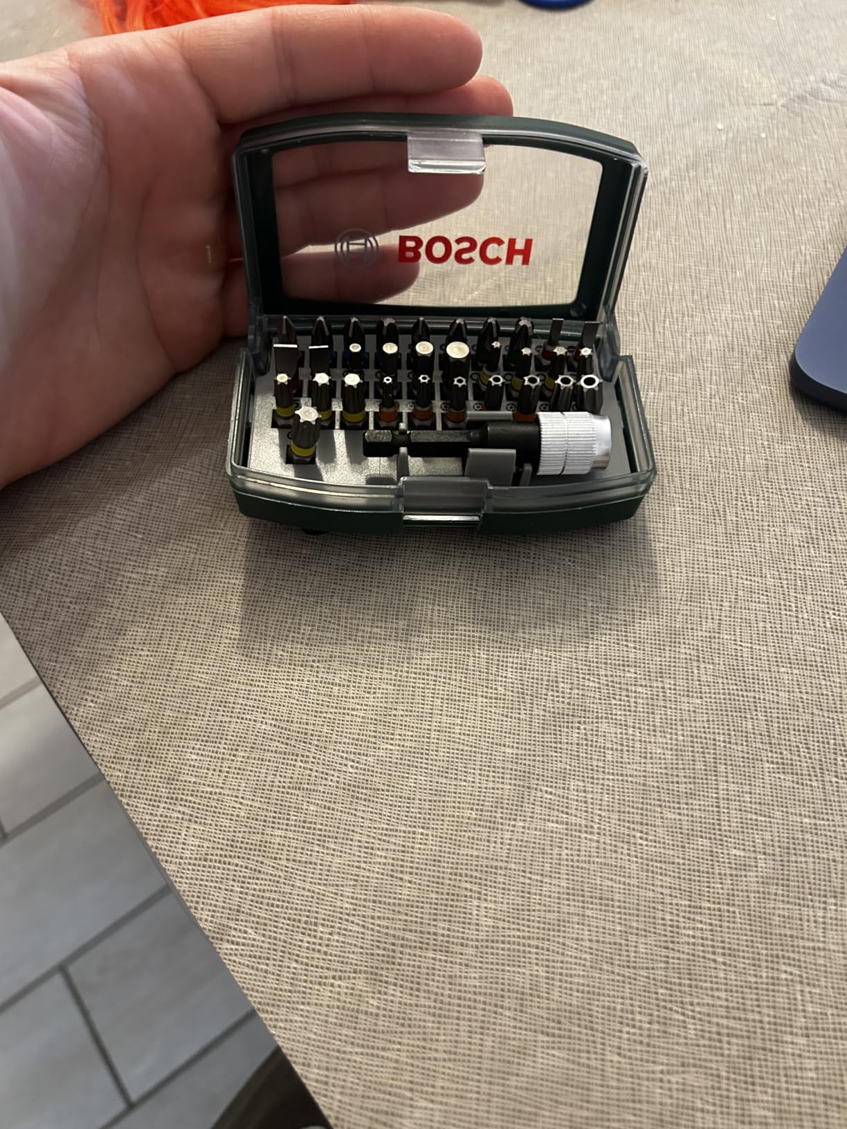 Bosch Rainbow Set 2607017063 set inserti 32 pezzi colorati